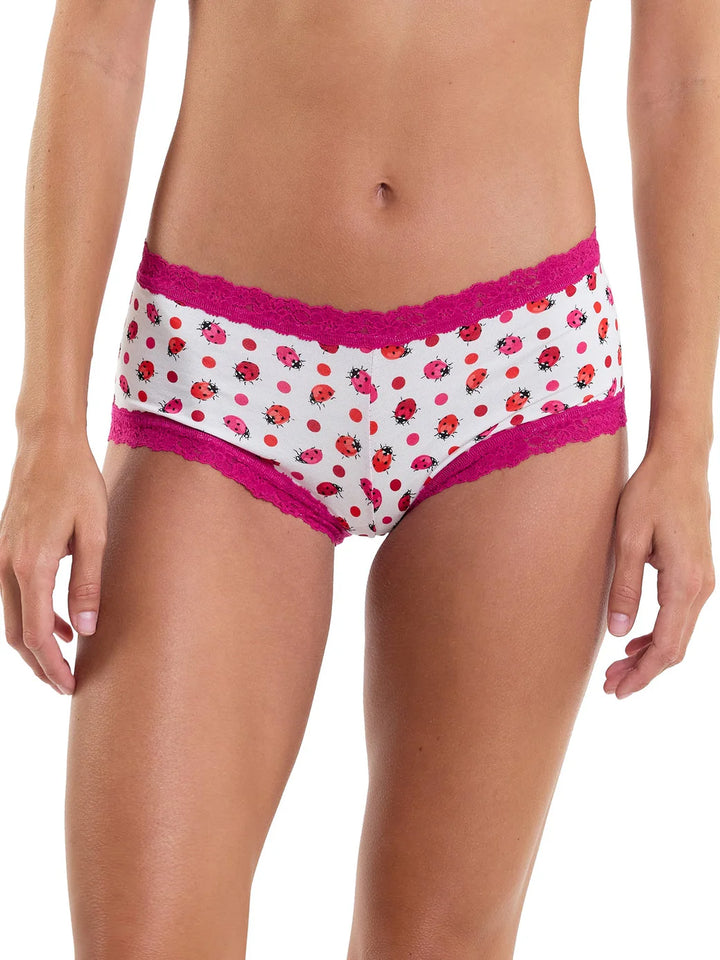 Hanky Panky Printed Dreamease Boyshort  - Do Or Dot