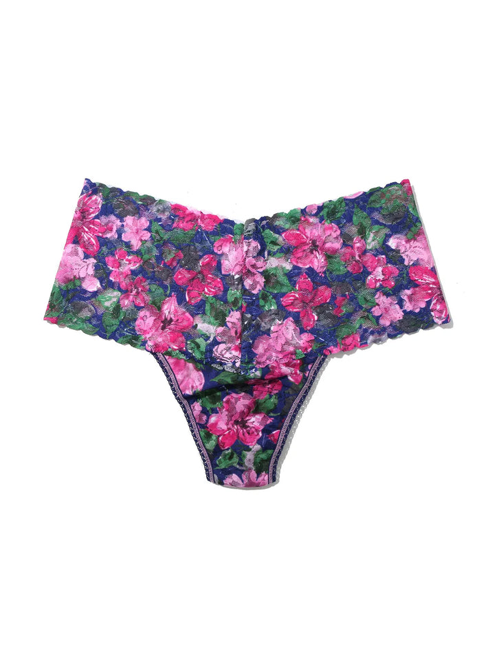 Hanky Panky Signature Lace Printed Retro Thong - 'Tis The Season