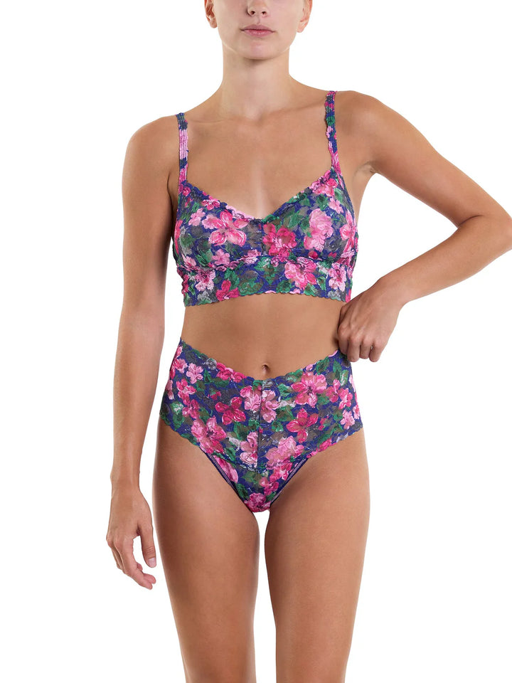 Hanky Panky Signature Lace Printed Retro Thong - 'Tis The Season