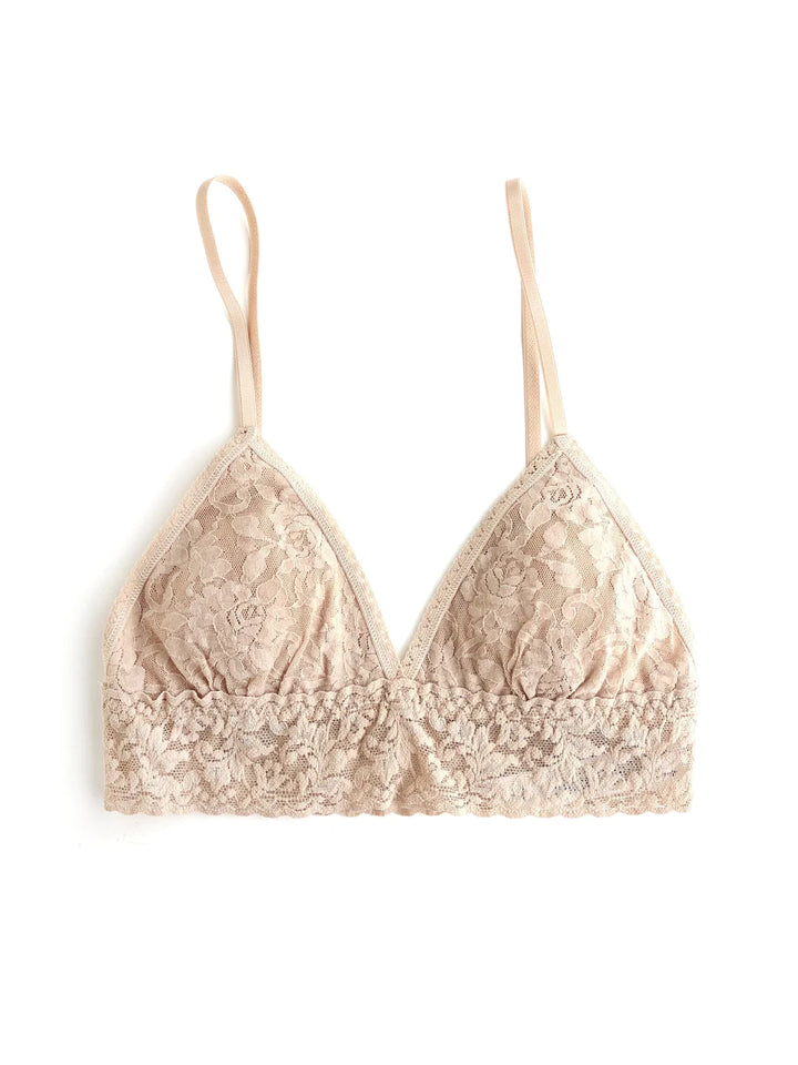 Signature Lace Padded Triangle Bralette