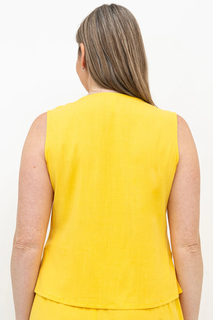 Havana Linen / Bamboo Tank Top - Wallflower