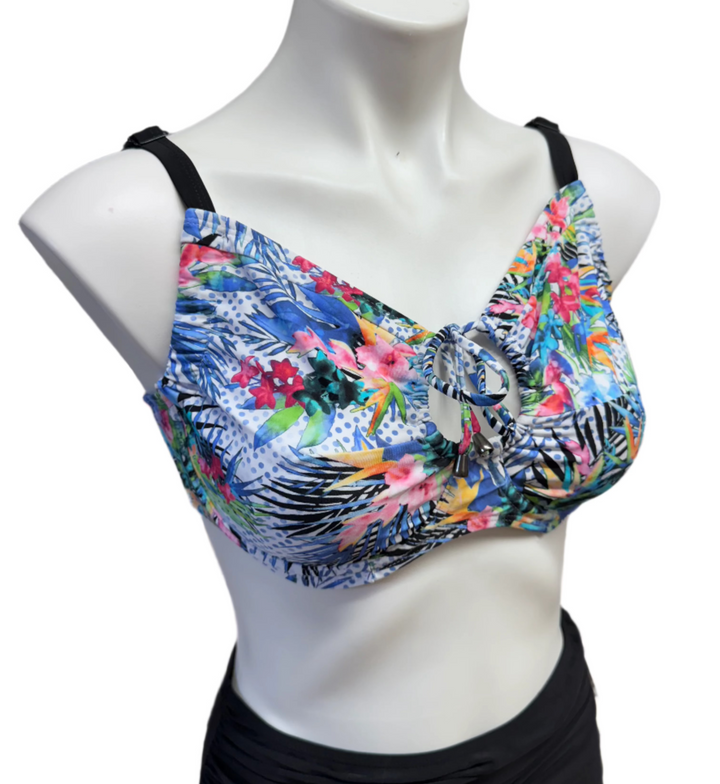 Karmilla D/DD Bikini Top - Tropical