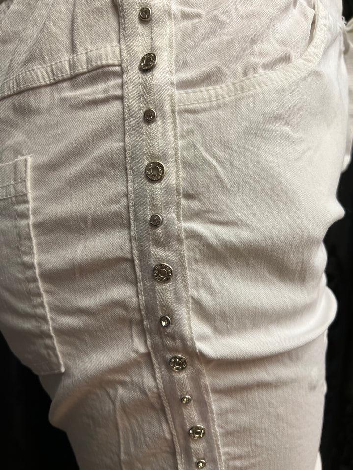 Papa Studded Bermuda Shorts