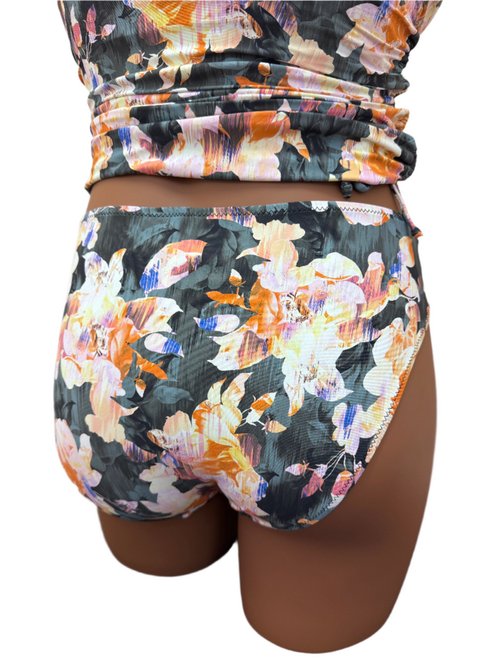 Textured Refresh Cross Band Swim Bottom