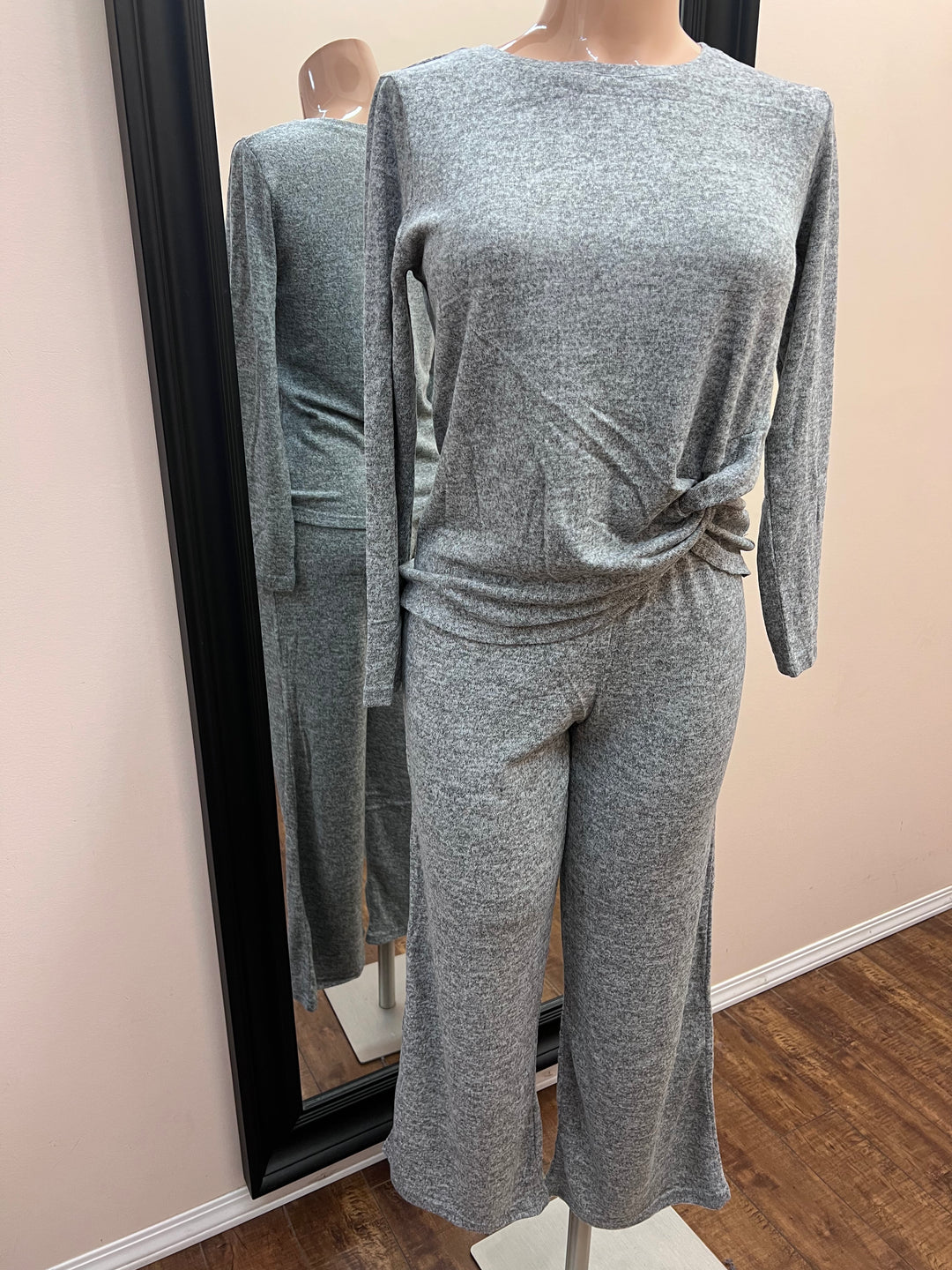 Brushed Jersey Lounge Set - Size X-Small