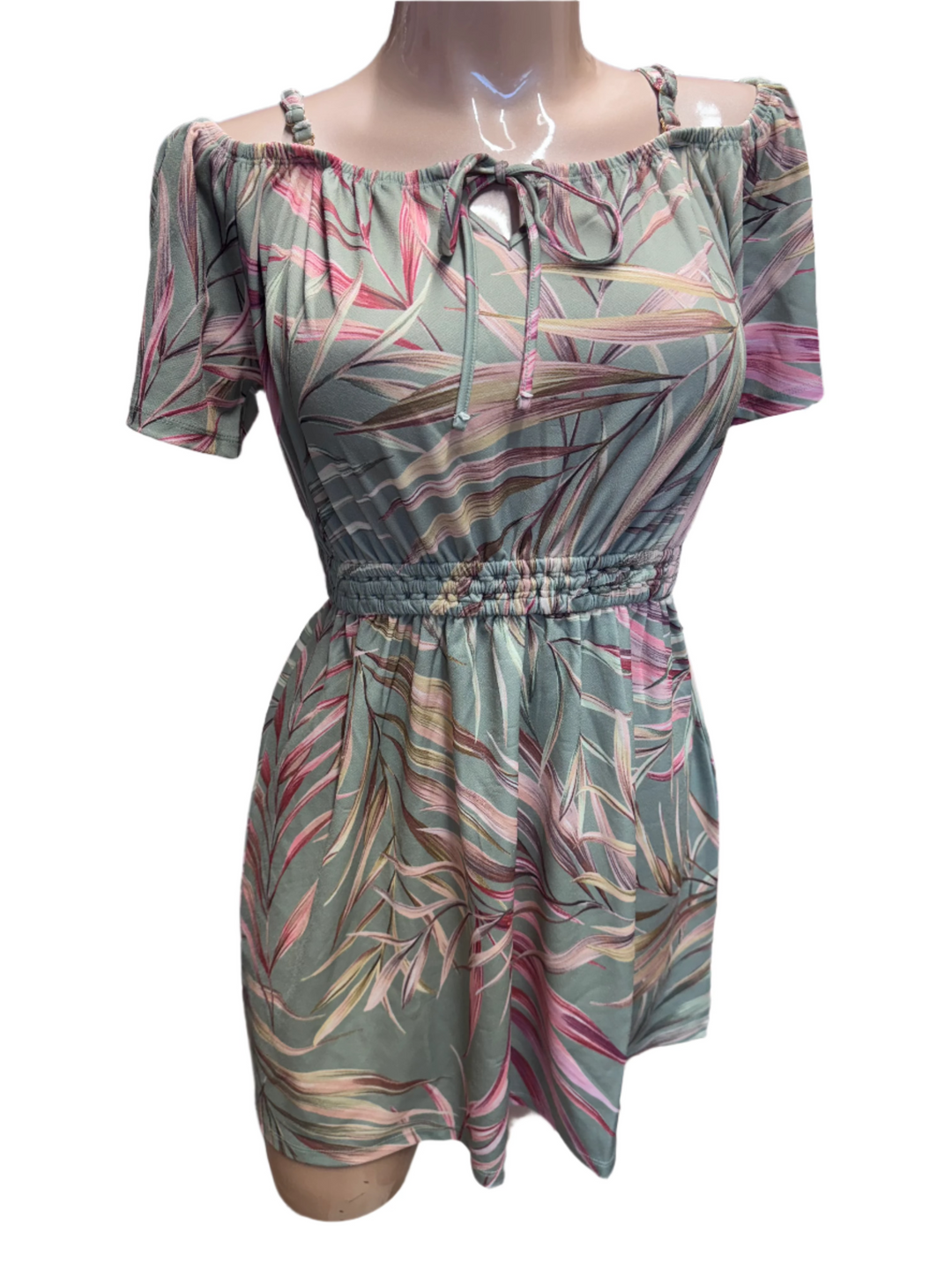 Morning Blossom Off Shoulder Dress