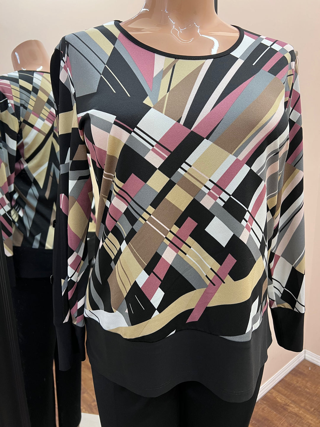 Abstract Print Tunic