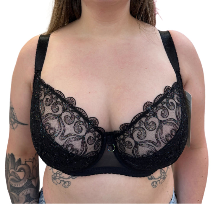 Daisy Soft Strap Underwire - Black