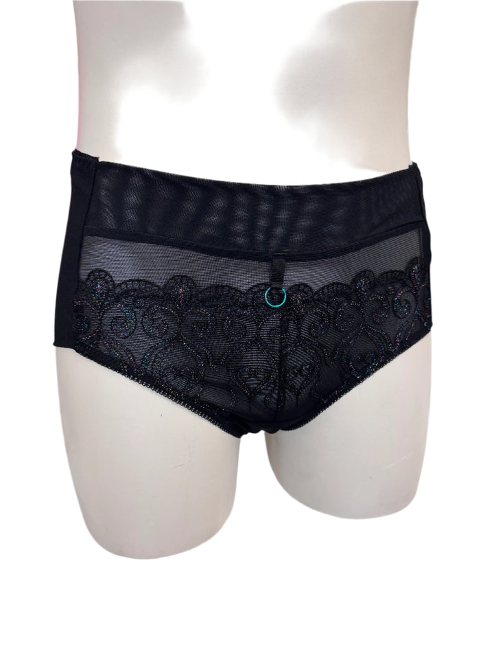 Daisy High Waist Brief - Black