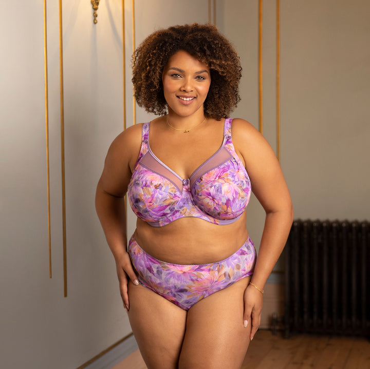 Goddess Kayla Full Cup Underwire Bra - Lotus