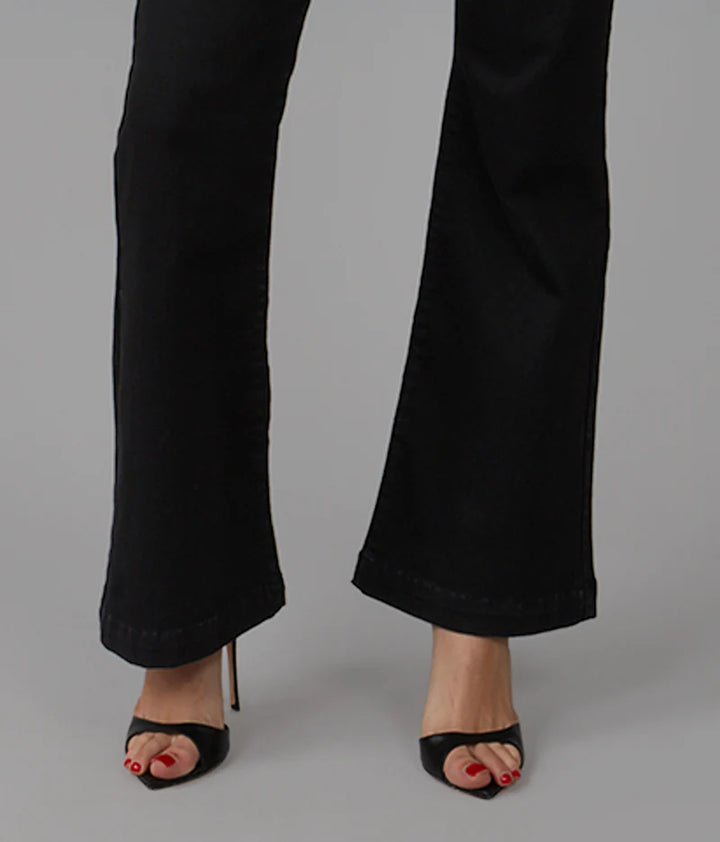 Alice High-Rise Flare Jeans - Onyx