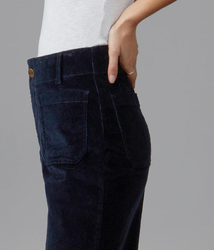 Colette High-Rise Wide Leg Jeans - Ink Blue