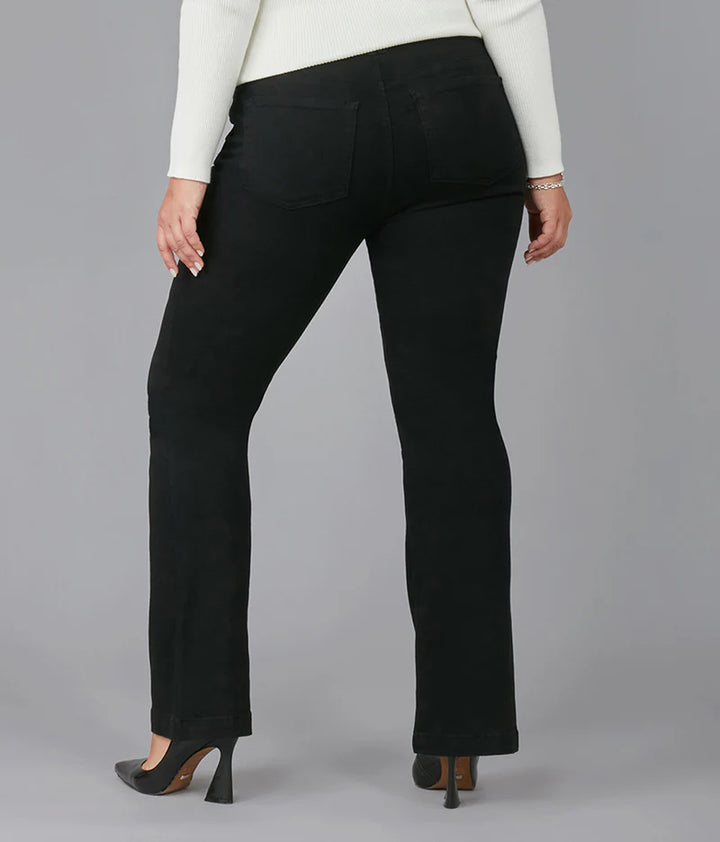 Alice High-Rise Flare Jeans - Onyx