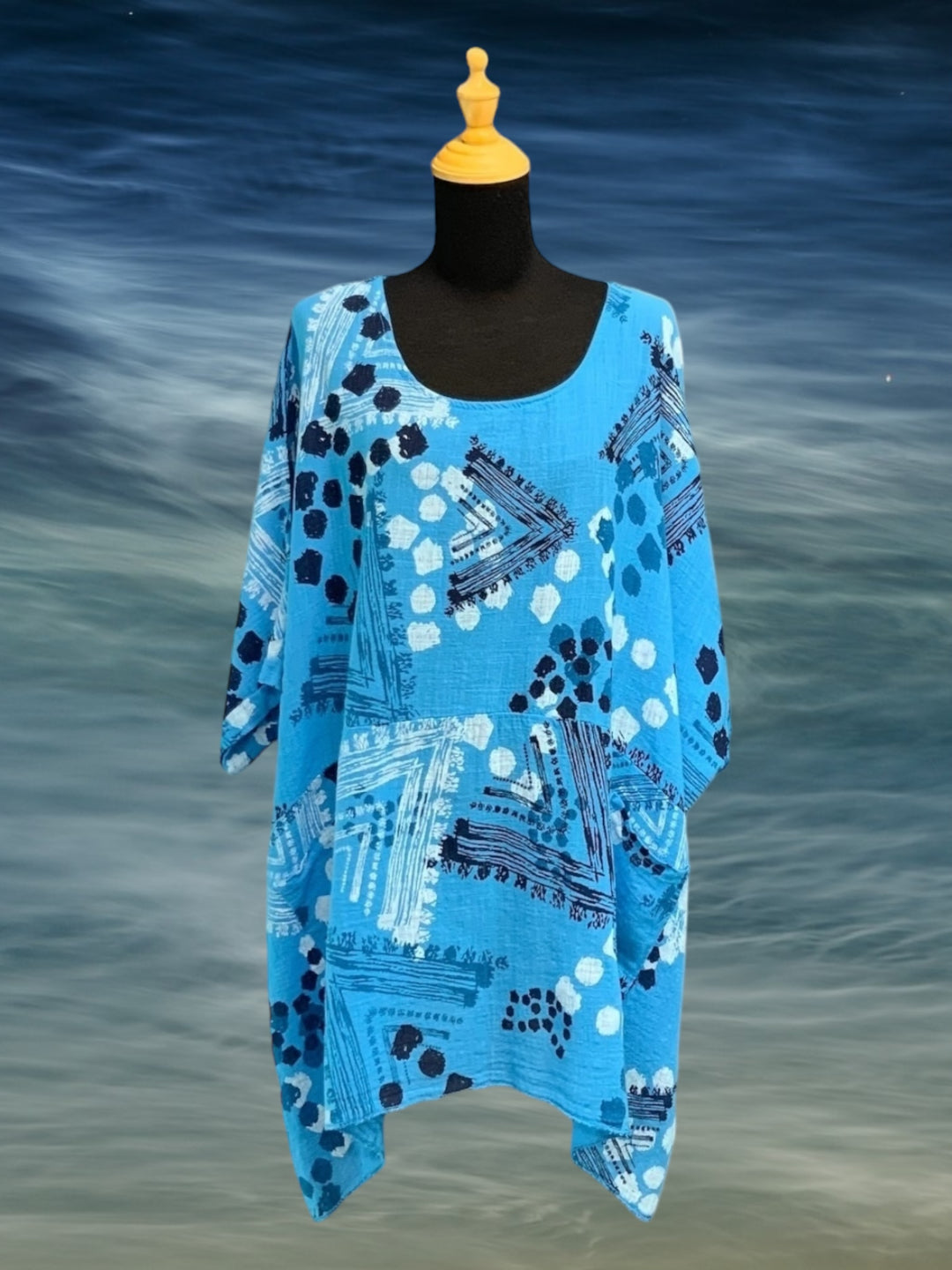 Woven Cotton Beach Cover Up