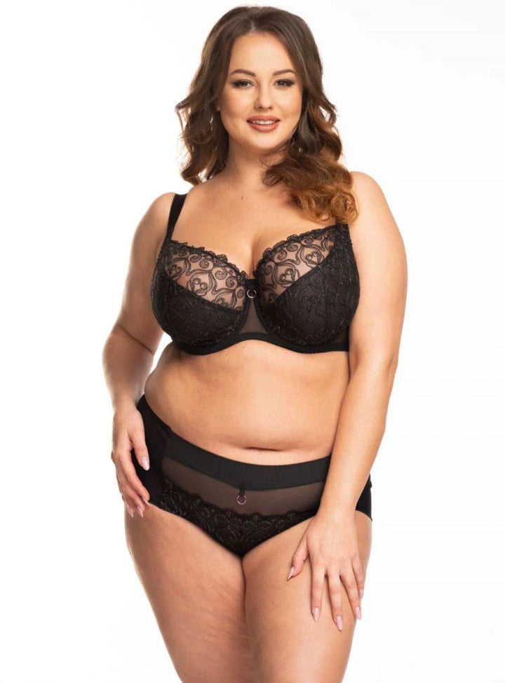 Daisy Soft Strap Underwire - Black