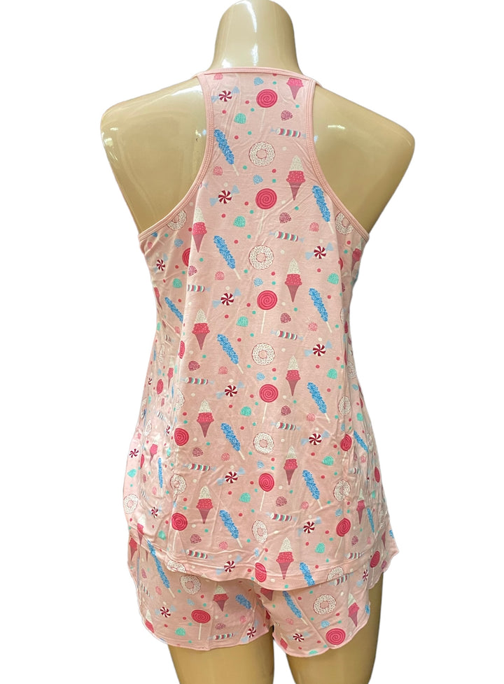 Printed Swing Tank & Tulip Shorts Set
