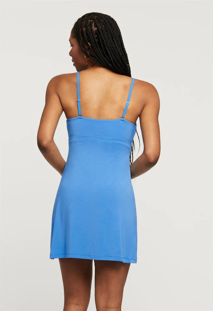 Modal Bust Support Chemise - Malibu - Size Small