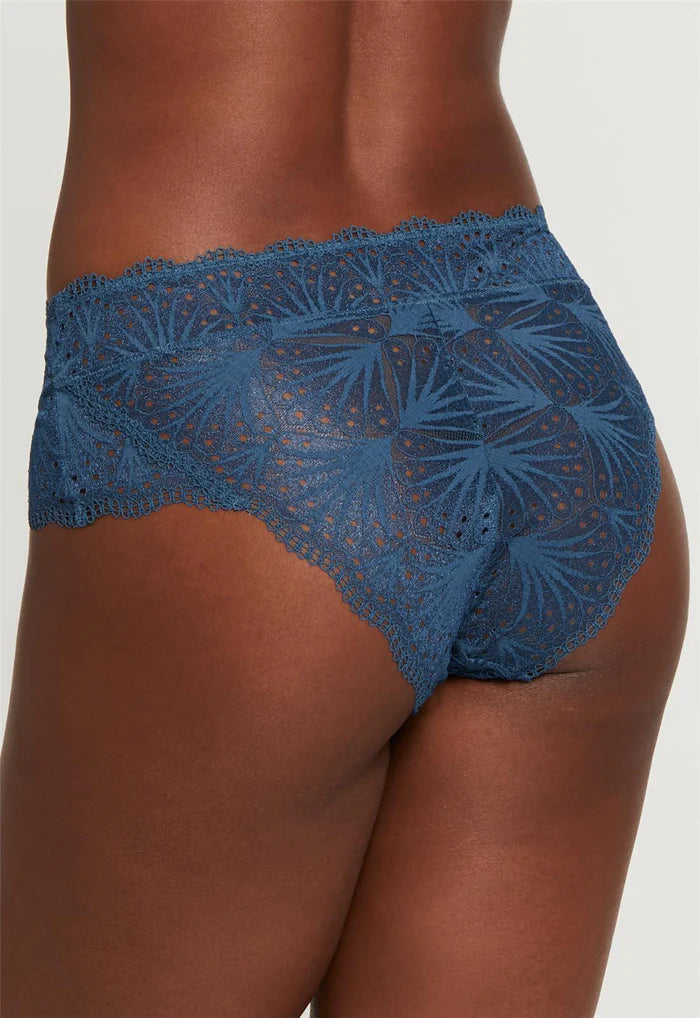 Montelle Lace Brief - Surf - Size Medium