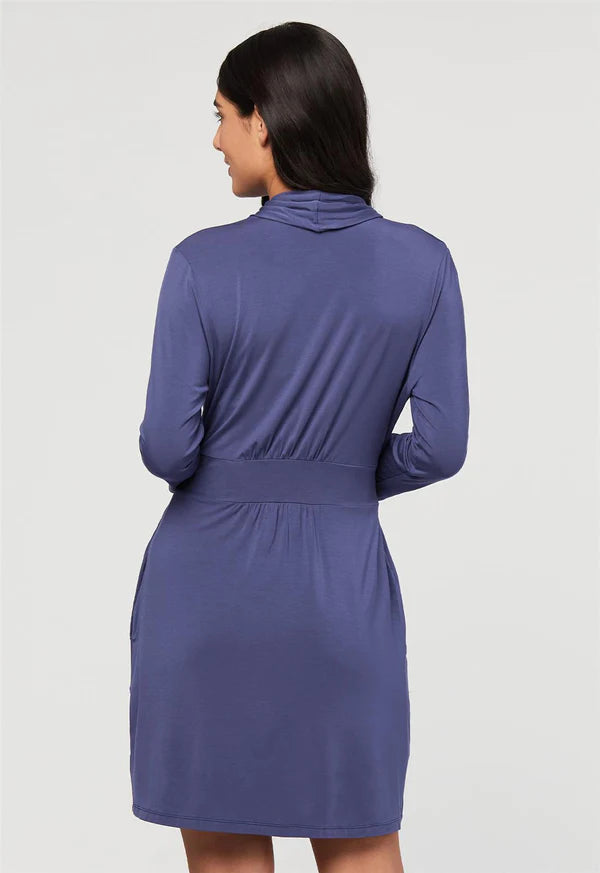 Fleur't Iconic Robe - Oxford Blue