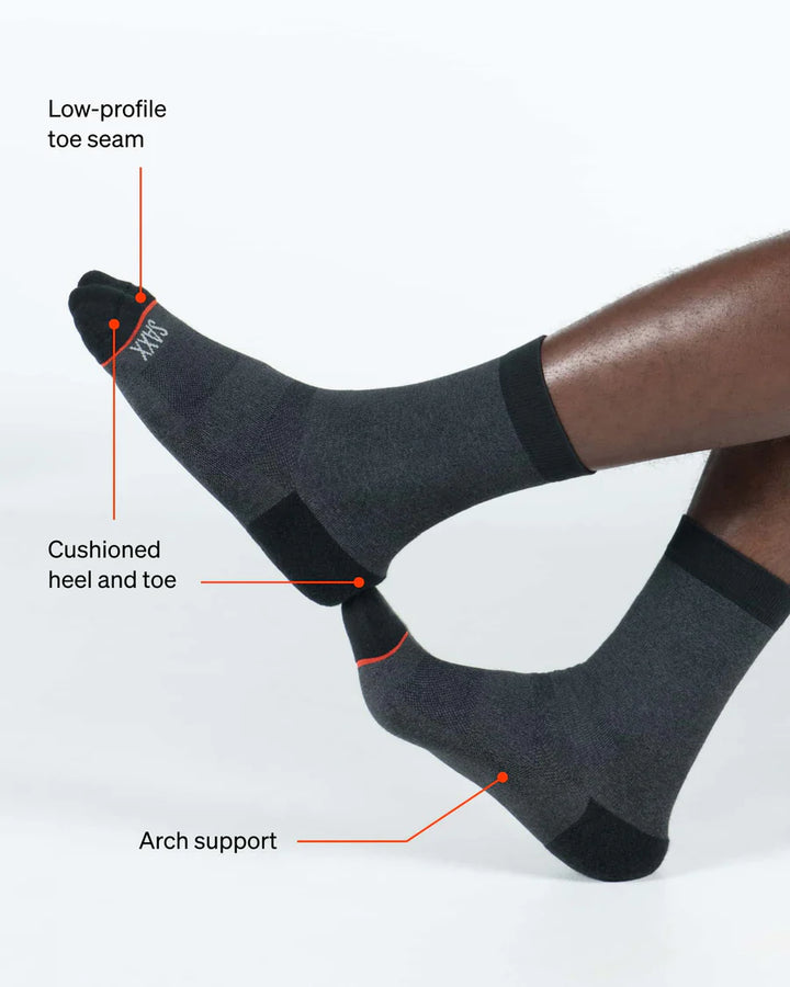 Saxx Whole Package Camo Crew Socks