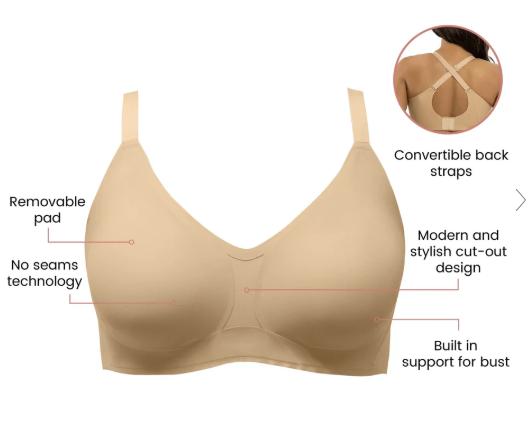 Parfait Simplicity Seamless & Smooth Wire Free Bra - Bare