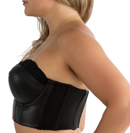 Stevie Longline Strapless Bustier