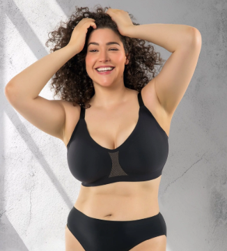 Parfait Simplicity Seamless & Smooth Wire Free Bra - Black