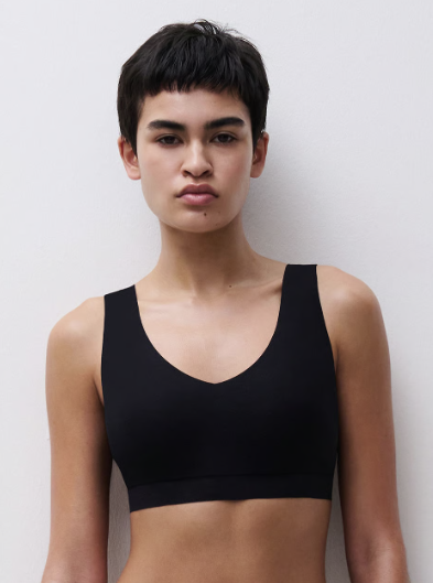Chantelle Soft Stretch Padded V-Neck Bra Top