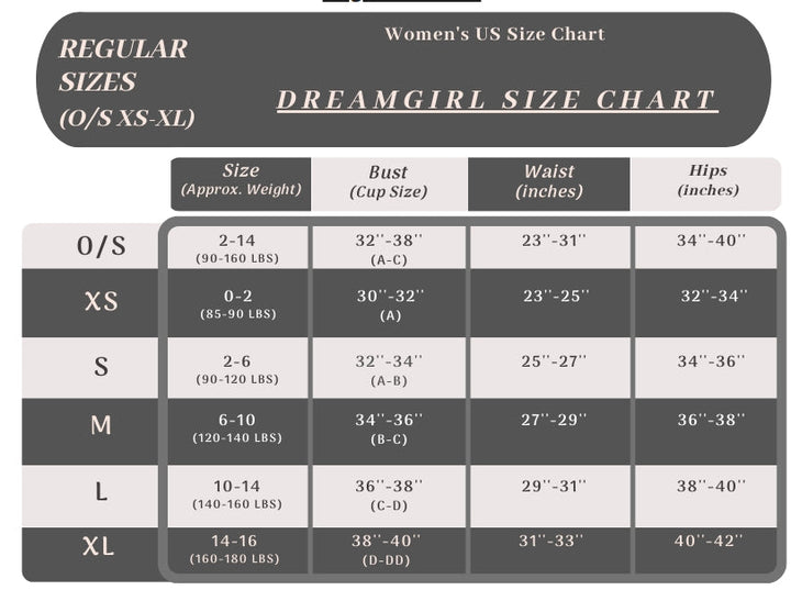 Dreamgirl Sparkly Garter Slip