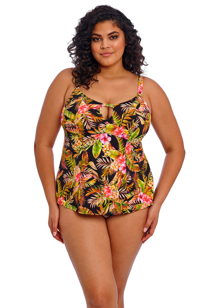 Elomi Tiger Valley Non Wired Moulded Tankini Top