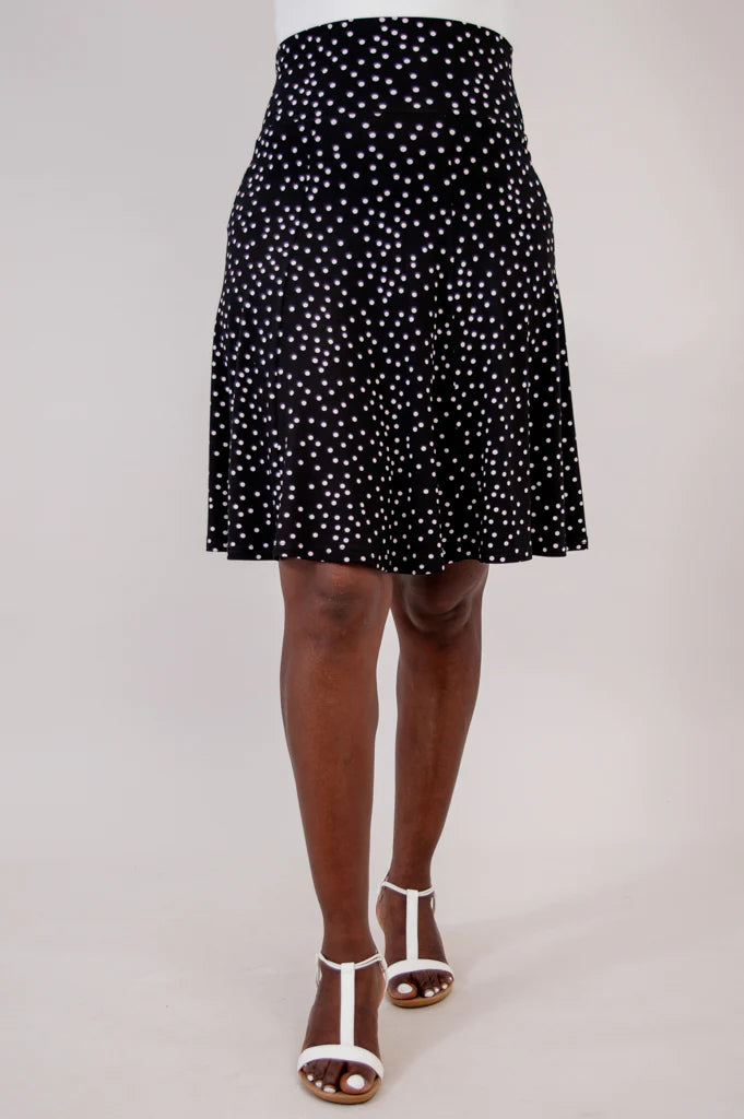 Aly Bamboo Skirt - Polka Dot