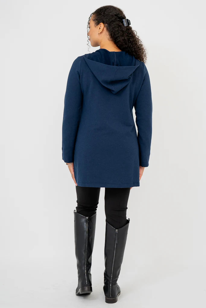 Cortes Bamboo Jacket - Indigo