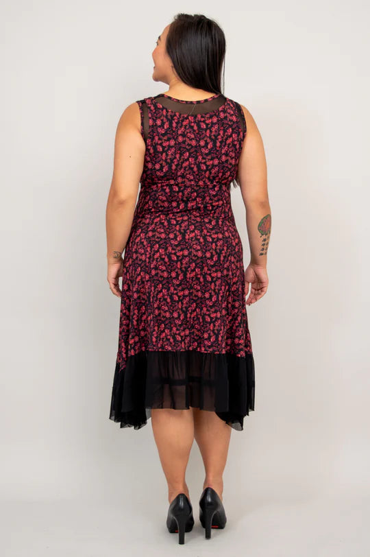 Danube Bamboo Dress - Florid - Size 4 X