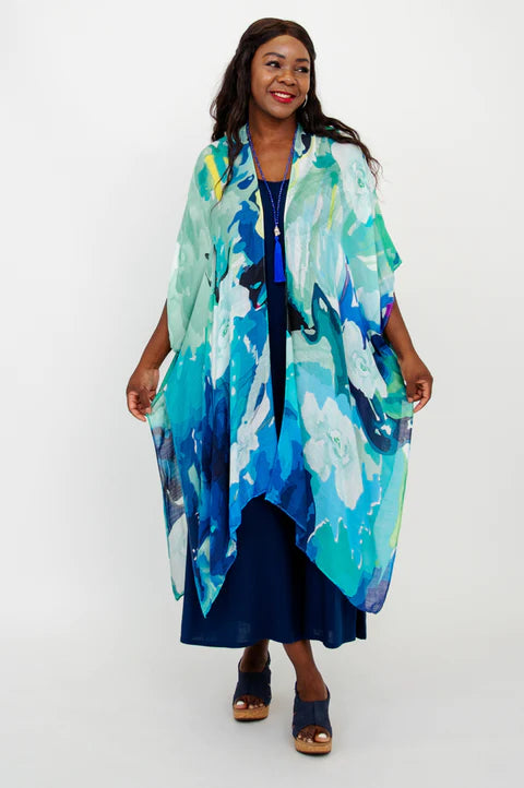 Blue Sky - Darcy Kimono - Prints