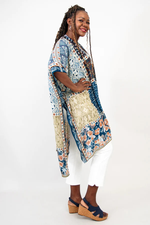 Blue Sky - Darcy Kimono - Prints
