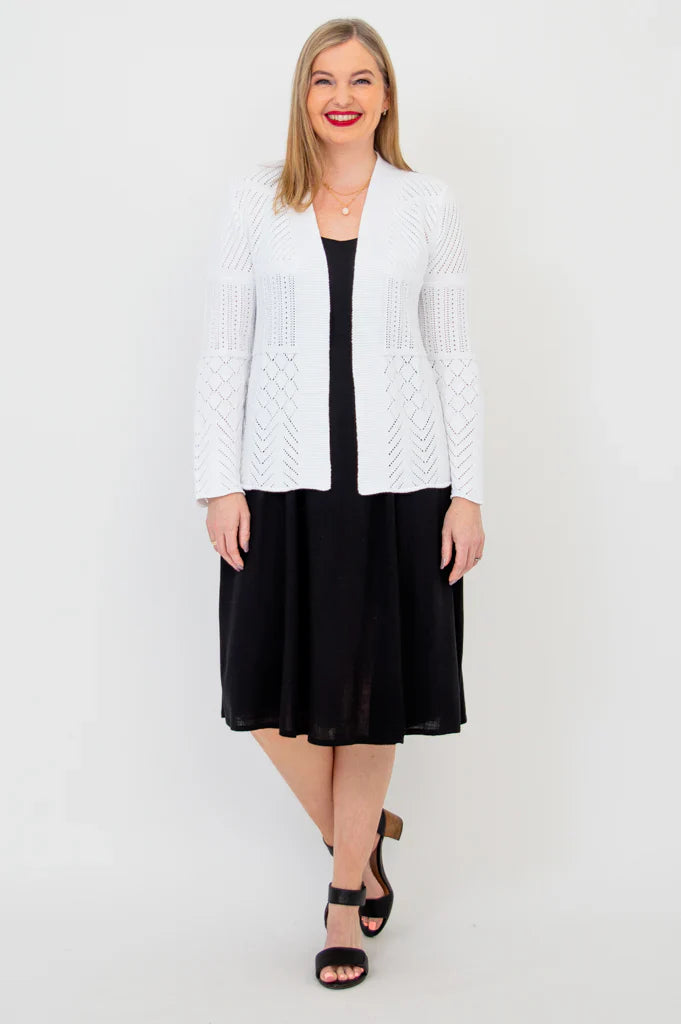 Linda Cotton Sweater - White