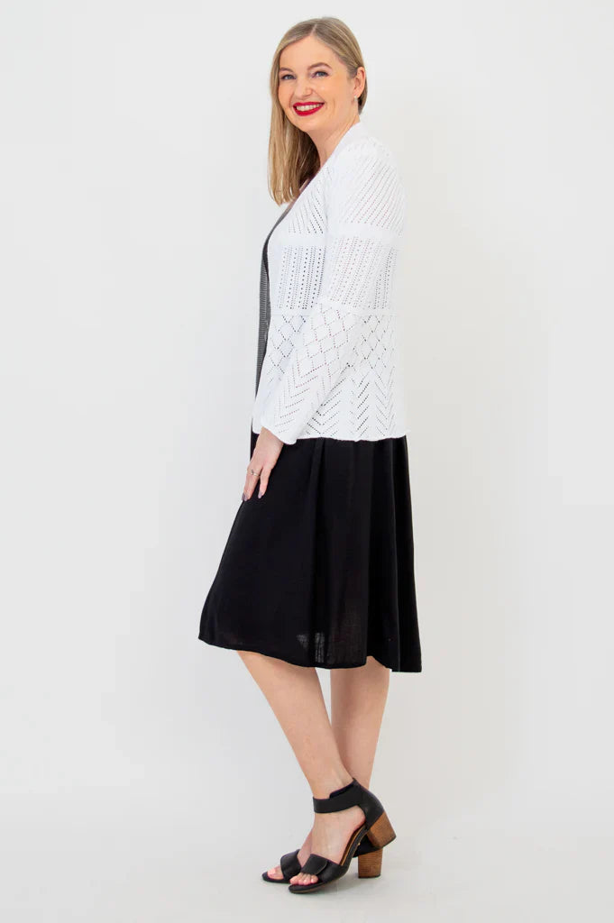 Linda Cotton Sweater - White