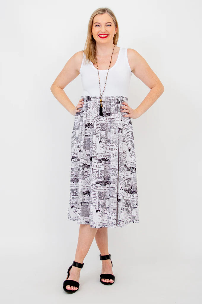 Paloma Bamboo / Linen Dress - French News