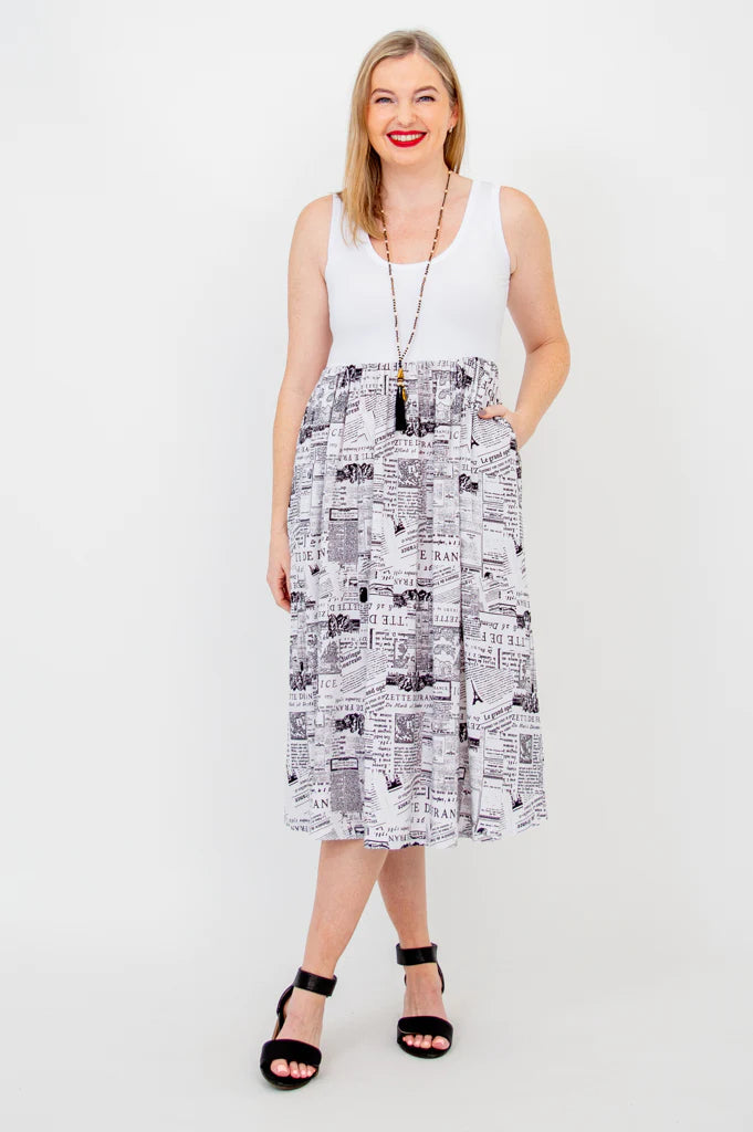 Paloma Bamboo / Linen Dress - French News