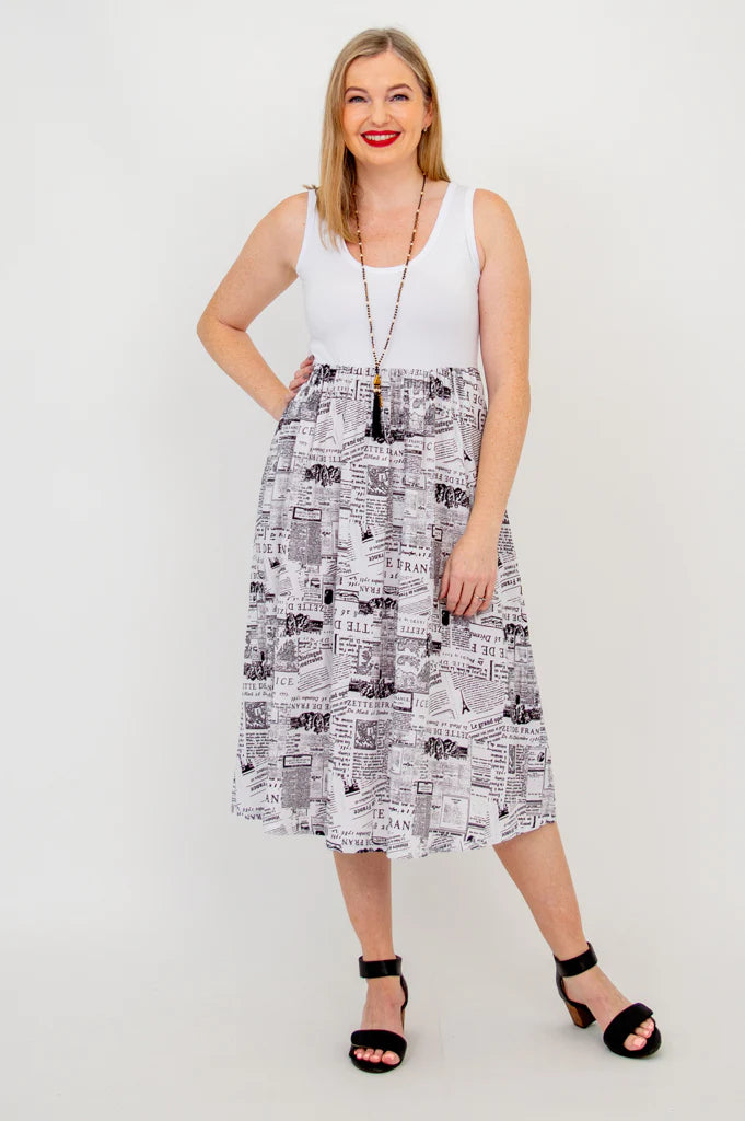 Paloma Bamboo / Linen Dress - French News