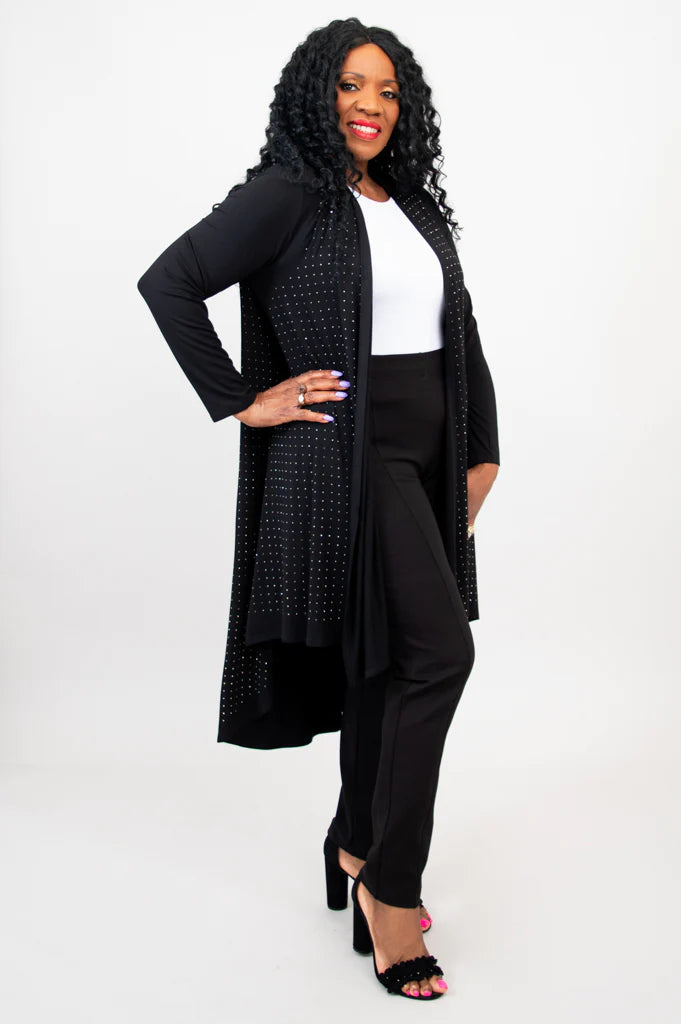 Priscilla Bamboo Jacket - Black Diamond