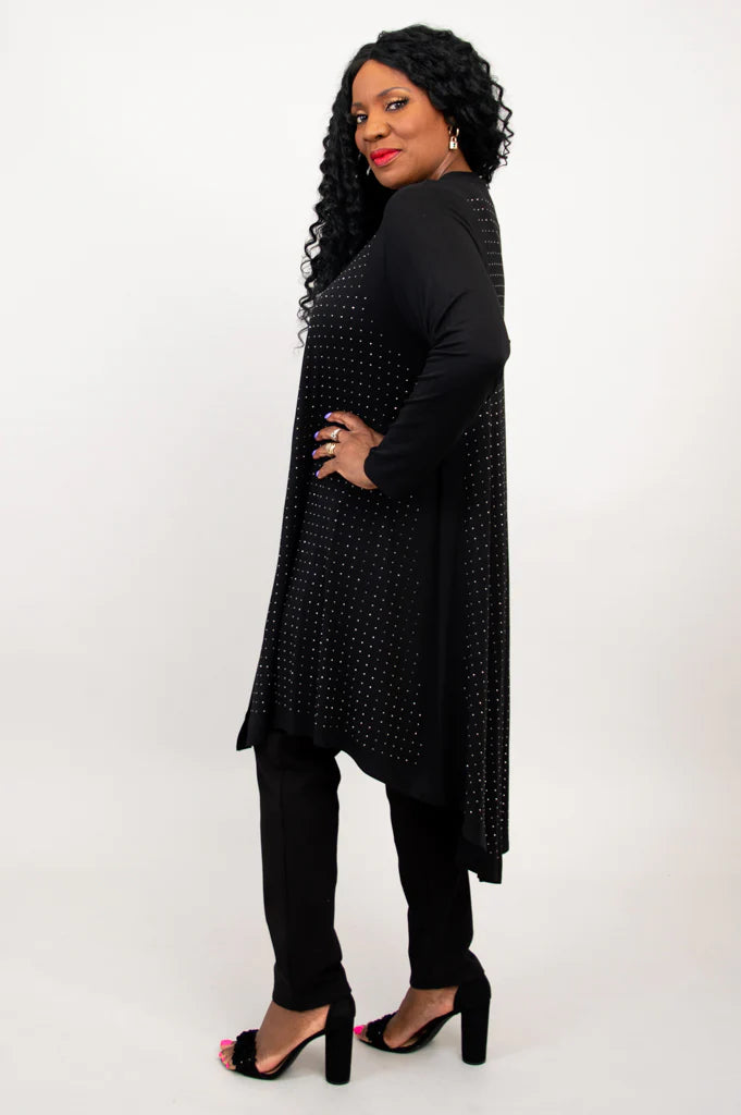 Priscilla Bamboo Jacket - Black Diamond