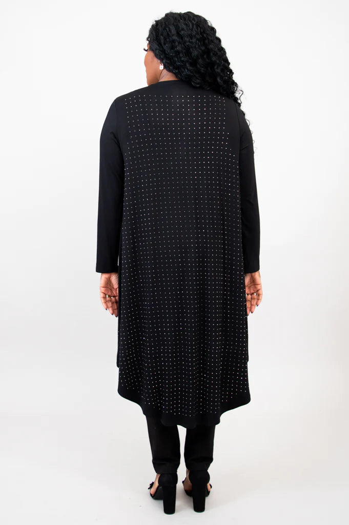 Priscilla Bamboo Jacket - Black Diamond