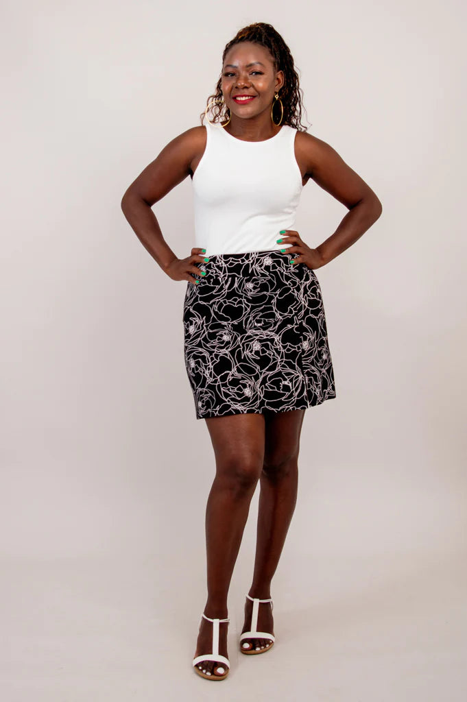 Melly Bamboo Skort - Stanley - Size 3 X