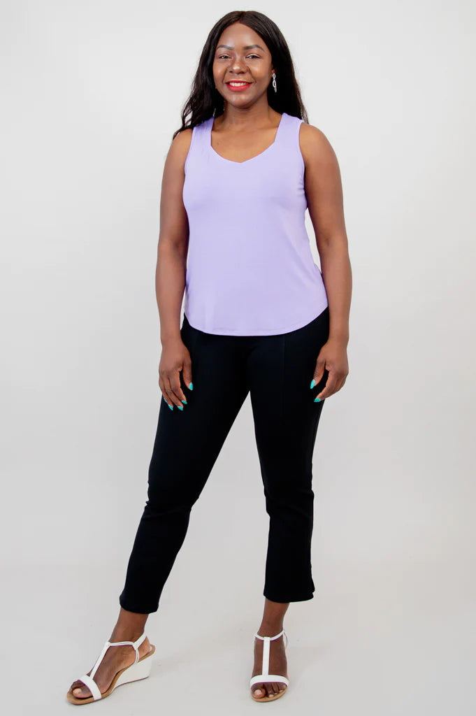 Ritzy Bamboo Tank Top - Lavender
