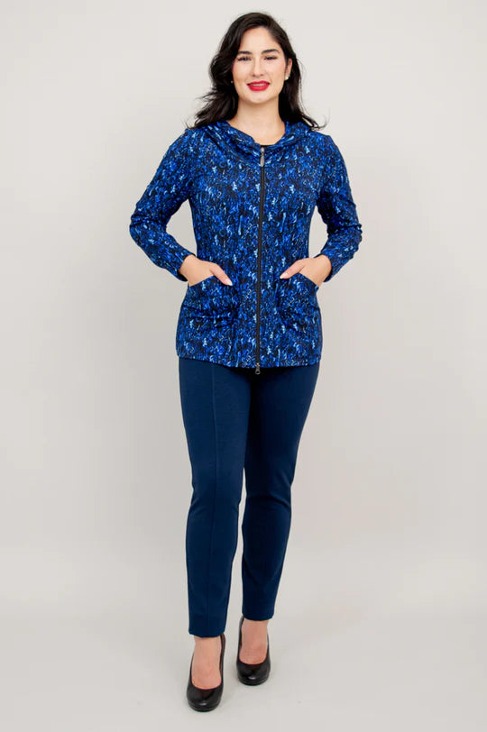 Seymour Bamboo / Cotton Jacket - Deepwater - Size 3 X