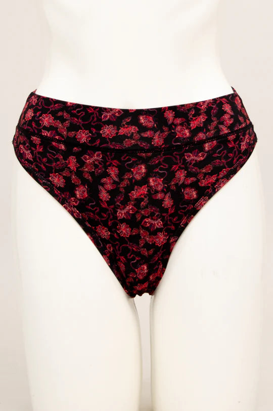 Blue Sky - Bamboo La Thong - Florid - Size 2 X