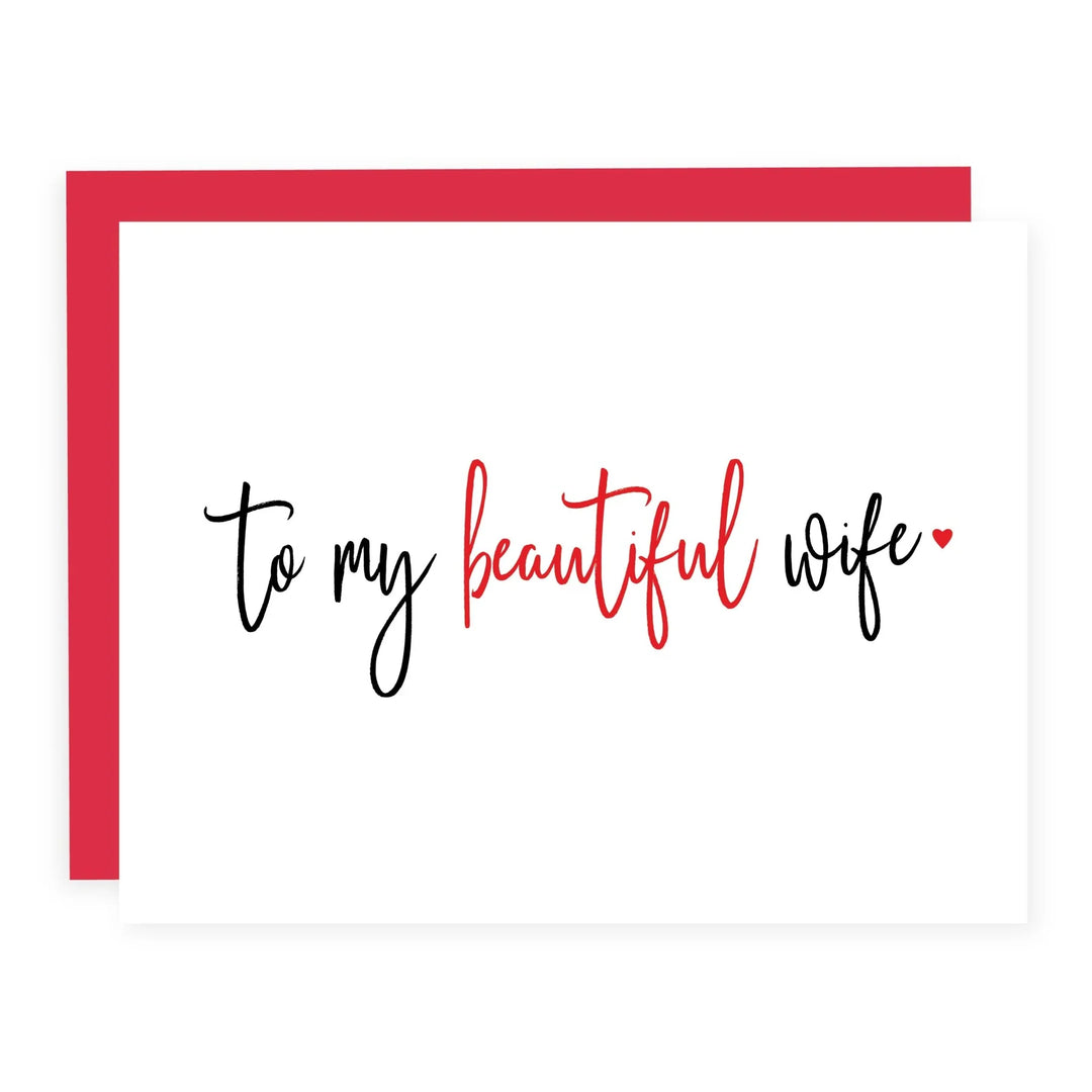 🇨🇦 BEAUTIFUL WIFE CARD