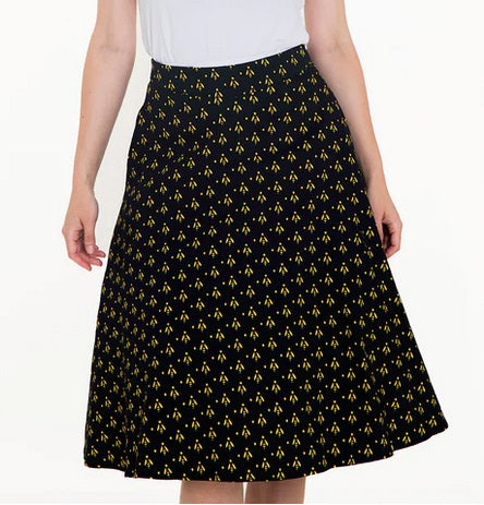"Ava" A-Line Swing Bee Skirt