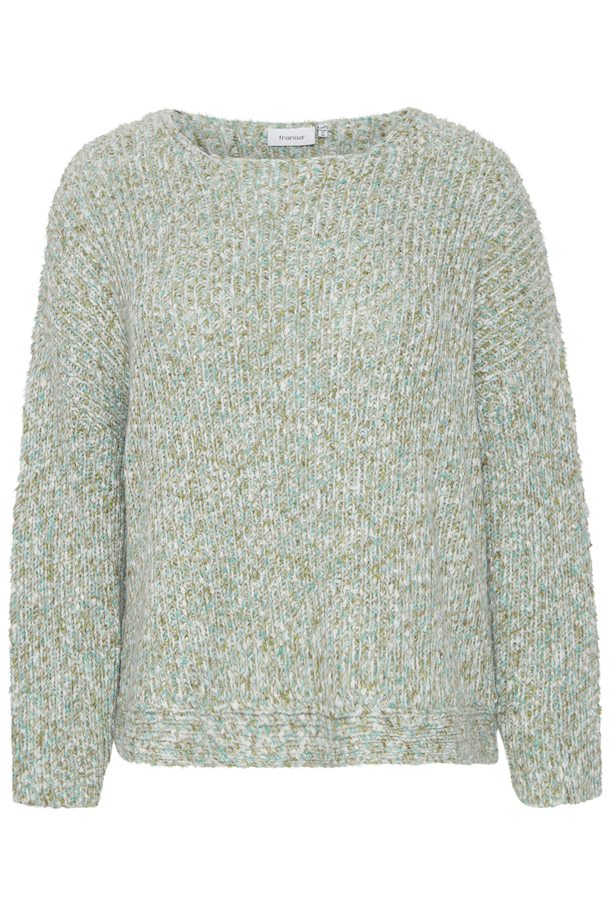 Fransa Knitted Birch Pullover Sweater - Size 2 X